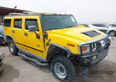 2003 Hummer H2 from USA, damaged, VIN 5GRGN23U73H116312